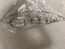 不锈钢晾衣架袜子夹内衣夹防风弧形家用收纳晾晒衣架晒挂架晾袜子晾内衣神器 防风弧形晾干衣夹【8夹】 1L 实拍图