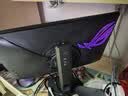 华硕ROG 绝神27 2代 XG27UCGR二代27英寸显示器4K 162Hz双模1K 485Hz HDR400G-sync兼容Type-C HDMI2.1 实拍图