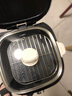 苏泊尔（SUPOR）75mm深烤盘电饼铛家用煎烤机烤肉锅 上下盘可拆洗双面加热 2200W大火力煎烤涮一体电火锅多功能锅 深烤盘 旋钮款 实拍图