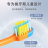 舒客宝贝儿童牙刷含氟刷丝防蛀细软刷毛护龈小刷头乳牙猫爪牙刷2-5岁1支装 实拍图