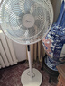 美的（Midea）【飓风节能】七叶柔风立式电风扇/家用轻音落地扇/台式小型风扇/大风力遥控定时摇头风扇 SAH35BSJ 实拍图