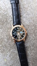 【网红爆款】商务腕表石英运动表休闲皮带男女手表 黑色 实拍图