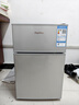 荣事达（Royalstar）小冰箱小型家用出租房双门一级能效宿舍冷藏冷冻两用节能电冰箱 38A122【一级能效】【三天不到1度电】银 实拍图