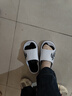 回力运动拖鞋男浴室内户外不易滑厚底凉拖鞋HL39391白黑色41-42码 实拍图