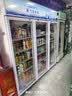 新飞 （Frestec）展示柜冷藏保鲜柜酒水饮料冰柜双开门冷藏柜酒店冷藏保鲜柜超市直冷玻璃门风冷无霜冰箱立式冷柜 大三门蓝白上机1300L【4D风冷无霜】1.8米 实拍图