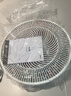 美的（Midea）【品质推荐】七叶轻音柔风电风扇/家用省电落地扇/台式电扇/广角摇头节能宿舍小型风扇 SAE35CA 实拍图