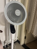 艾美特（AIRMATE）【天鹅MAX】空气循环扇直流变频家用大风力电风扇卧室轻音一级能效负离子净化语音落地扇 SRDI151 实拍图