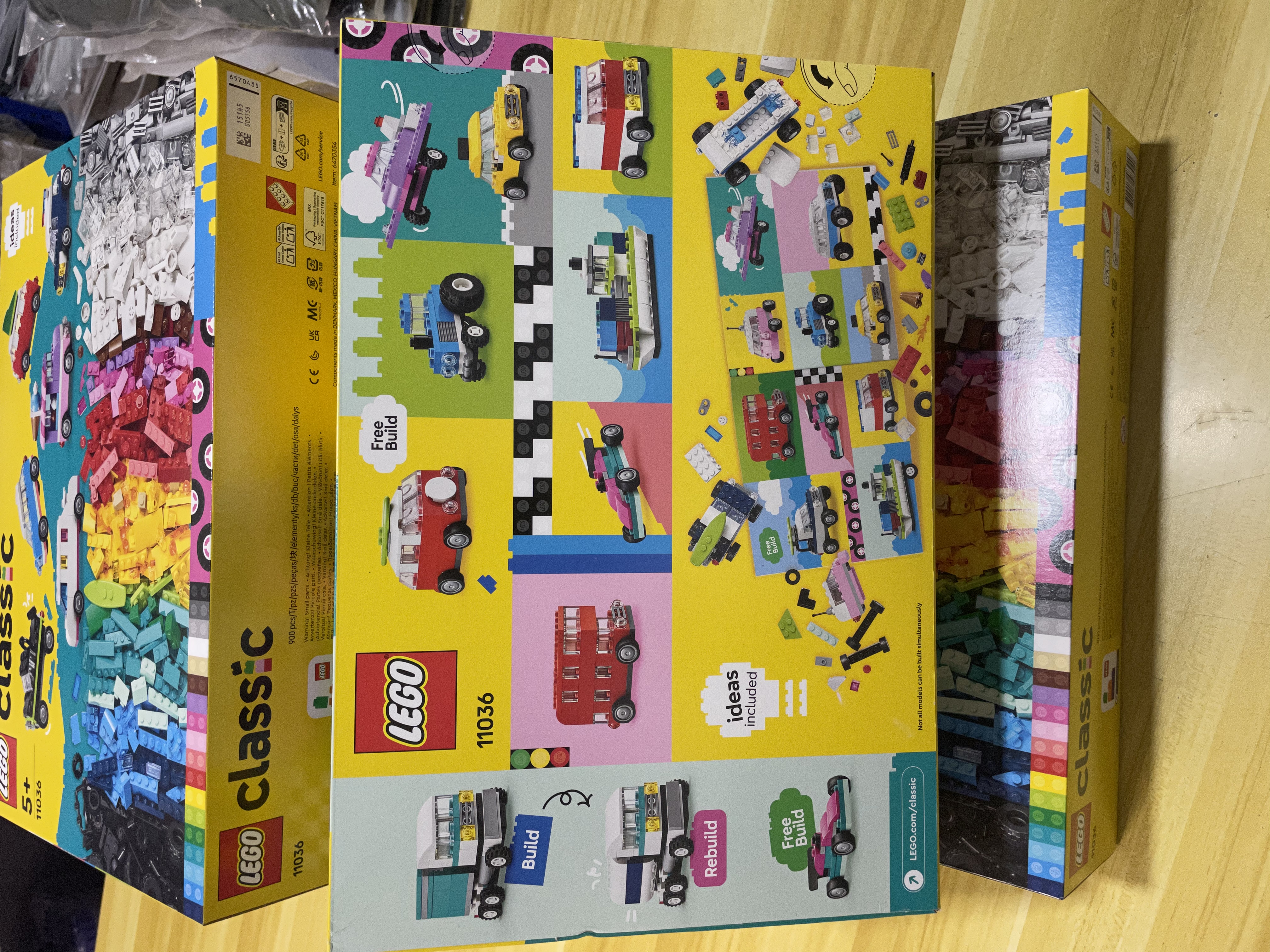 乐高（LEGO）积木玩具 经典创意 11036创意机车 5岁+ 儿童玩具生日礼物 实拍图