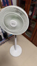 美的（Midea）【幸运草安睡1S】一级能效直流变频声控电风扇家用遥控卧室静音落地扇台式桌面抗菌大风力转页扇 实拍图