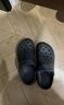 京东京造【抗菌洞洞鞋】凉鞋旅行沙滩溯溪两穿eva防臭凉拖鞋夜色黑42-43 实拍图