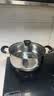 爱仕达（ASD）汤锅 304不锈钢蒸汤锅 炖煮锅加厚复底奶锅 24CM燃气电磁炉通用B1 实拍图