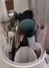 AOLANLA大师级珠光蓝化妆刷套装12支粉底腮红眉刷全套美妆工具礼物送老婆 实拍图