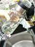 【送杯套】大容量加厚玻璃杯子便携吨吨杯茶水分离带杯套泡茶水杯 透明 1000ml吨吨桶 1只装 实拍图