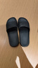 京东京造【糖果拖】拖鞋居家男士防滑轻便情侣防臭浴室拖凉拖黑42-43 实拍图