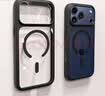 京工智造【超好手感丨自带Ai键】适用苹果17promax手机壳iphone17pro保护套全包防摔17Air磁吸硅胶软边透明 【蓝色】磁吸款&自带相机键 苹果17pro（贈钢化膜） 实拍图