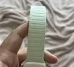 MSSM适用苹果手表表带apple watch S12/11硅胶磁吸iwatch s10/9/se3/Ultra4/3/2回环运动表带 淡薄荷 实拍图
