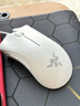 雷蛇（Razer）炼狱蝰蛇标准版有线鼠标 人体工学  电竞游戏 右手通用型 吃鸡/LOL/CS GO游戏鼠标 白色 实拍图