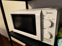 美的（Midea）变频家用微波炉  经典双旋钮 360°转盘加热  智能解冻 五档火力18L容量213B升级款（M13J） 实拍图