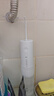 松下小圆管便携冲牙器儿童成人洗牙器水牙线洁牙器牙齿冲洗器正畸生日礼物送男女友DJ33白 实拍图