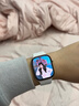 Apple/苹果 Watch S11 智能手表GPS款42毫米玫瑰金色铝金属表壳淡桃粉色运动型表带S/M MEUN4CH/B 实拍图