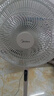 美的（Midea）【闪拆系列】一键闪电拆装直流变频家用语音电风扇一级能效轻音落地扇大风力卧室立式电扇SDJ30BC 实拍图