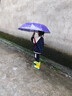 柠檬宝宝儿童雨鞋高筒女童男孩防水防滑橡胶雨靴学生水鞋 黄色异次元 32 实拍图