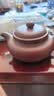 百年利永宜兴紫砂壶纯手工名家正宗原矿紫泥家用泡茶功夫茶具仿古汉280cc 【原版复刻】紫泥仿古·汉 280ml 实拍图