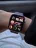 Apple/苹果 Watch S11 智能手表GPS款42毫米银色铝金属表壳雾紫色运动型表带S/M MEUT4CH/B 实拍图