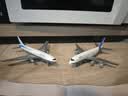 捡漏出口单 原装仿真两架波音777和a380合金模型飞机送礼儿童玩具 原装飞机两只（袋装） 实拍图