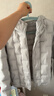 波司登（BOSIDENG）鹅绒羽绒服女士春秋轻薄连帽宽松短款内胆百搭保暖外套 【店长推荐】700+蓬鹅绒-岩石灰-格雷系【卡码拍大】 M 165/88A 体重约125-140斤 实拍图