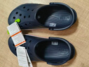 卡骆驰（CROCS）贝雅卡骆班洞洞鞋轻便耐磨一脚蹬休闲鞋女鞋时尚沙滩鞋|205089 深蓝/辣椒红-4CC 41 /42(260mm) 实拍图