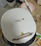 美的（Midea）电饼铛 电饼档 双面加热家用煎烤机烙饼锅早餐机三明治机 烤肉煎饼薄饼机抗菌可升降烤盘 JKE30T78 实拍图