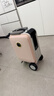 爱尔威（Airwheel）电动行李箱可骑行智能拉杆箱可坐可代步20英寸登机箱 豪华版一粉 实拍图