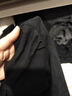 优衣库女装HEATTECH EXTRA WARM混纺高领T恤/长袖9%羊绒478954 478954/09黑色 M 实拍图