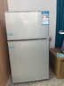 新飞冰箱小型租房用 一级能效冷 藏冷冻两用1-2人家用小冰箱 出租房双门电冰箱办公室两门 26年升级 58A一级能效【高性价比】银 实拍图