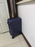 米家小米行李箱20英寸拉杆箱可登机箱万向轮旅行箱男女小型密码箱蓝色 实拍图