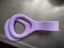 8字拉力器阻力带说拉力高弹扩胸家用开背肩腿美背瑜伽束缚 弹力绳 大号木槿紫 实拍图