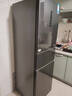 美的（Midea）271升三门冰箱灰色小型电冰箱三开门一级能效节能风冷无霜双净味家用租房MR-283WTPZE【国家补贴】 实拍图