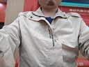 男士外套春秋季新款韩版潮流工装立领大码帅气休闲男装夹克上衣 卡其色 常规 3XL 建议155-170斤 实拍图