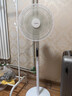 美的（Midea）【幸运草安睡1S】一级能效直流变频声控电风扇家用遥控卧室静音落地扇台式桌面抗菌大风力转页扇 实拍图