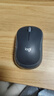 罗技（Logitech）M185鼠标 无线鼠标 办公鼠标 对称鼠标 黑色灰边 带无线2.4G接收器 实拍图