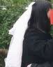 阿宝丽小仙女新娘头纱求婚领证蝴蝶结婚庆盖头韩风网红发夹拍照仪式感 实拍图