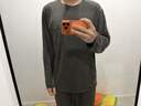 蕉内棉棉506S睡衣男女士A类棉感莫代尔情侣家居服春秋季长袖长裤套装 实拍图
