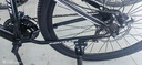 EG7山地自行车成人学生变速越野单车双减震赛车26寸青少年男女公路车 【基础版】辐条-黑白 26寸21速【适合：160-180CM】 实拍图