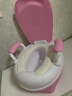 小哈伦儿童马桶宝宝坐便器婴幼儿尿盆小孩坐便器小便器双软垫小狗樱拧粉 实拍图