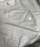 杰克·琼斯（JACK&JONES）26年男装四季打底T恤男士凉感透气多色情侣款短袖t恤水洗不易走形 花灰色G41 2XL 190 实拍图