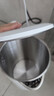 美的（Midea）电热水壶家用烧水壶泡茶0涂层食品级304不锈钢自动断电双层防烫全钢无缝1.5L大容量 MK-HJ1566 实拍图