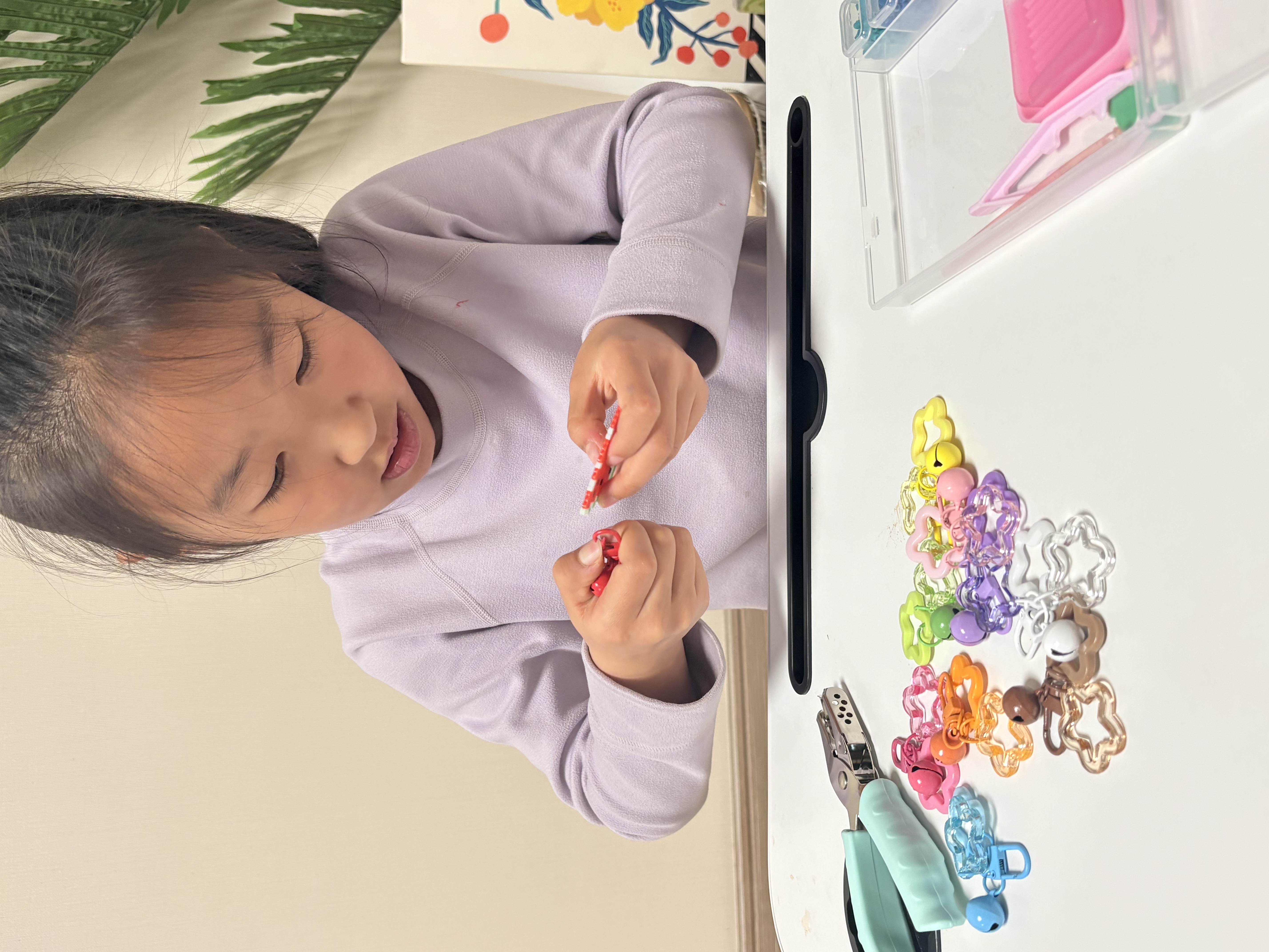 兰酷帕拼豆打孔器拼豆专用工具3mm饰品挂件挂扣手工diy玩具女孩中秋礼物 实拍图