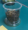 雅集茶具锤纹斜纹耐热玻璃茶杯茶水分离过滤泡茶杯透明水杯550ml 实拍图