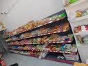 乐企超市货架展示架便利店货物架药店小卖部零食店文具店置物架子展柜 五层主架（升级加厚） 单面【长72*宽42*高130cm】 实拍图